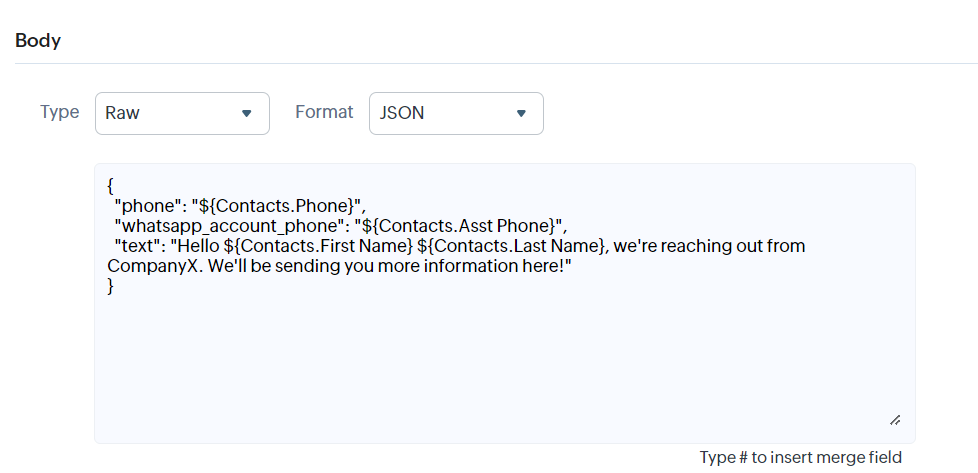 Zoho CRM Workflow Rules. Send a WhatsApp Message 5