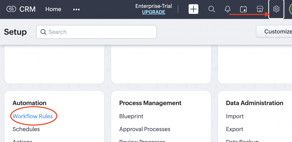 TimelinesAI: WhatsApp integration with Zoho CRM Workflow rules